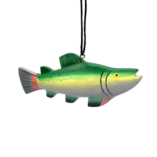 Chinook Salmon Balsa Ornament