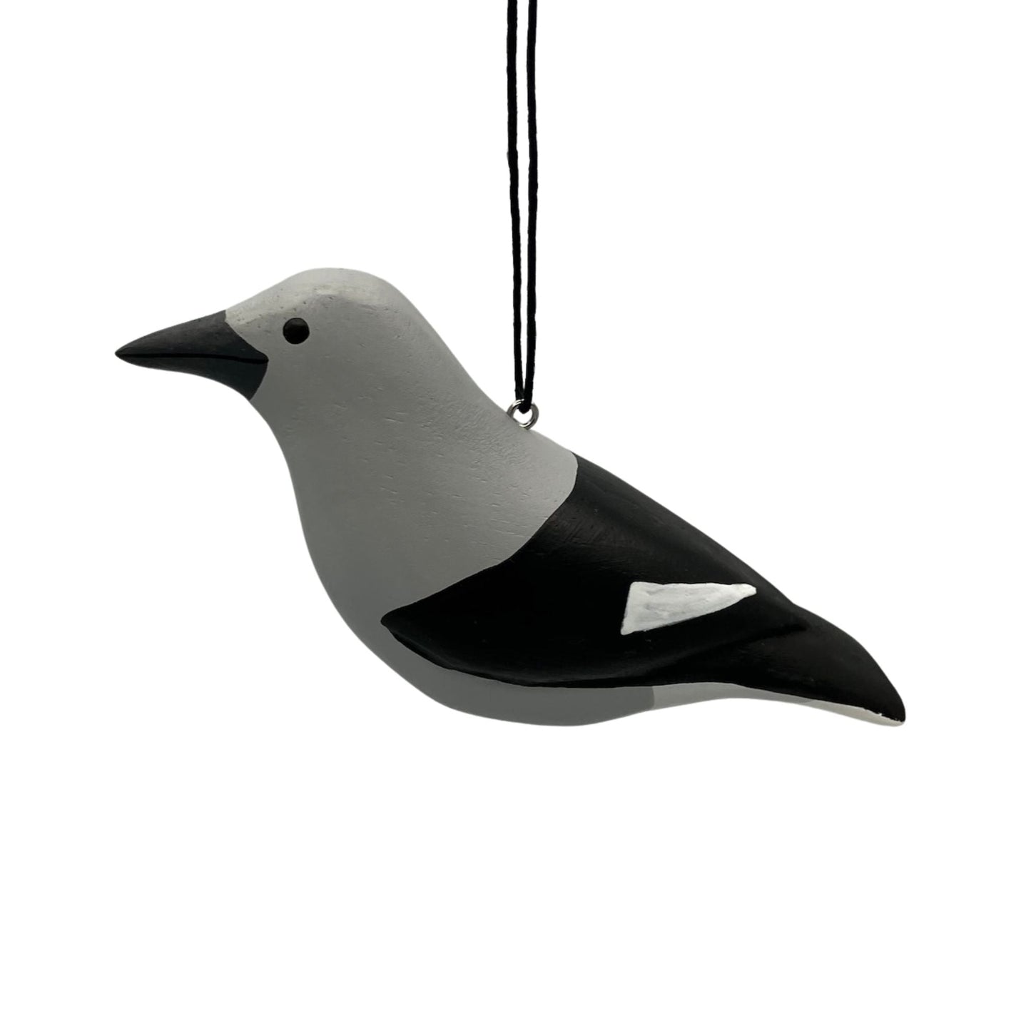 Clark's Nutcracker  Balsa Ornament