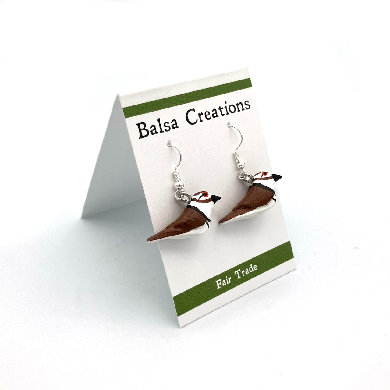 Killdeer Balsa Earrings