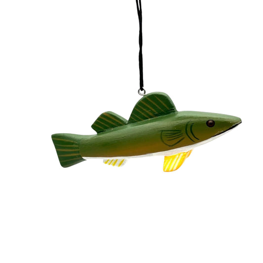 Walleye Balsa Ornament