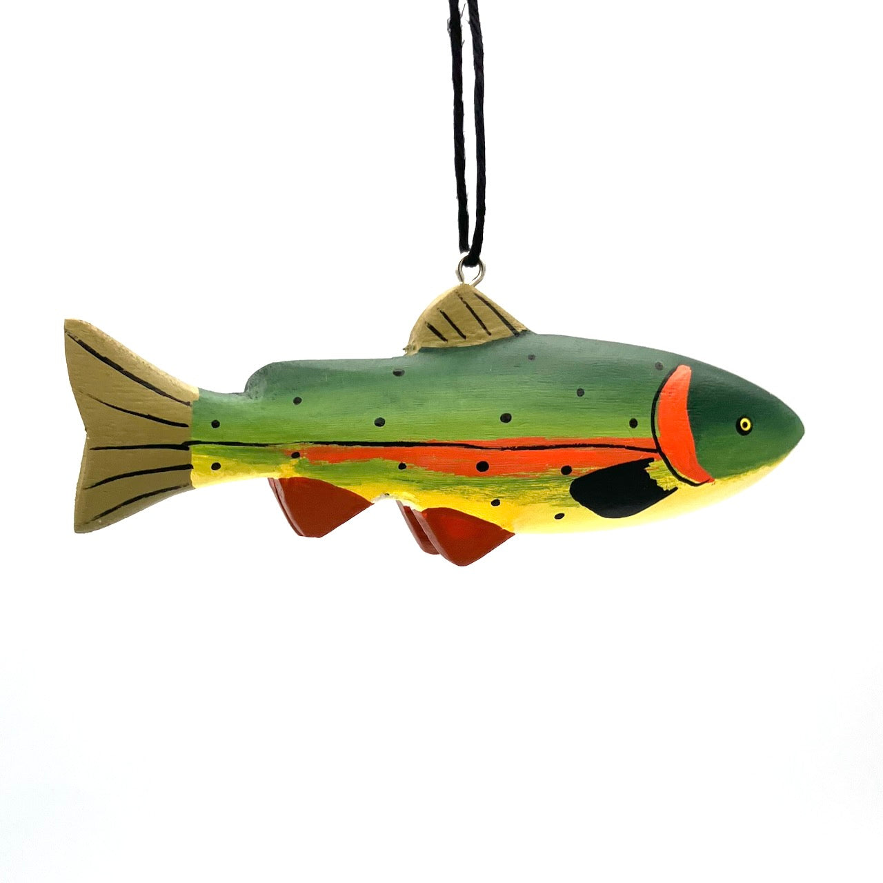 Yellowstone Cutthroat Trout Balsa Ornament
