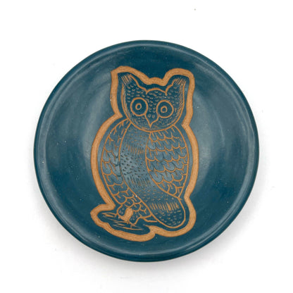 Owl Ceramic Ring Dish