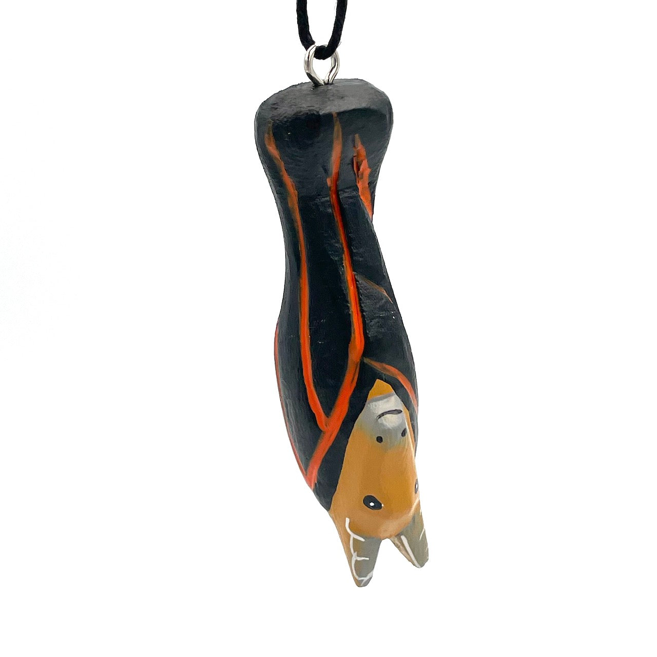 Mini Flying Fox Bat Balsa Ornament