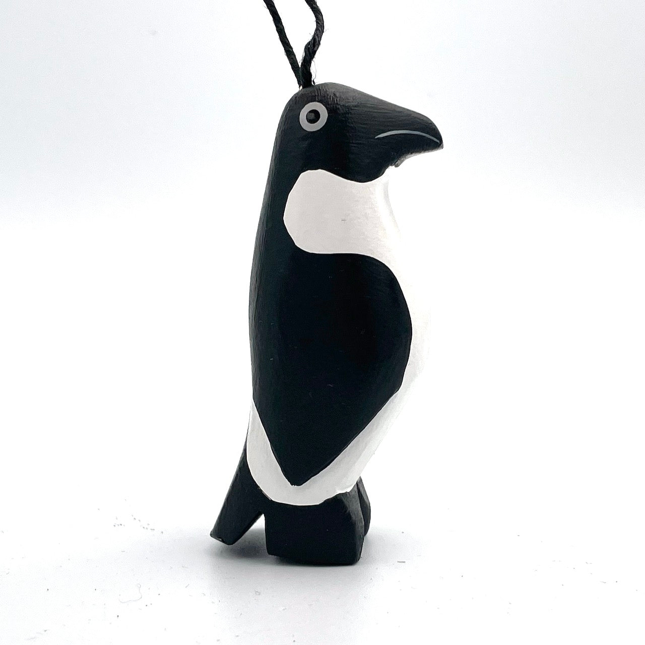 Mini Penguin Balsa Ornament