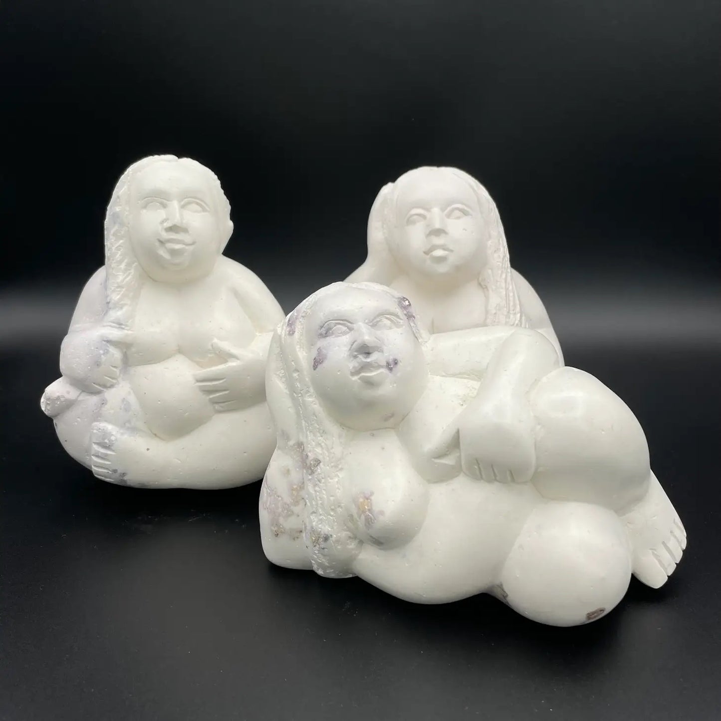 Soapstone Gordita Sculpture