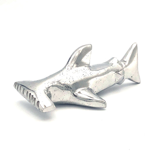 Recycled Aluminum Hammerhead Shark