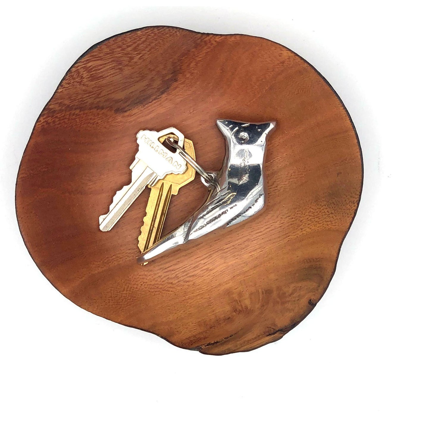 Recycled Aluminum Cardinal Keychain