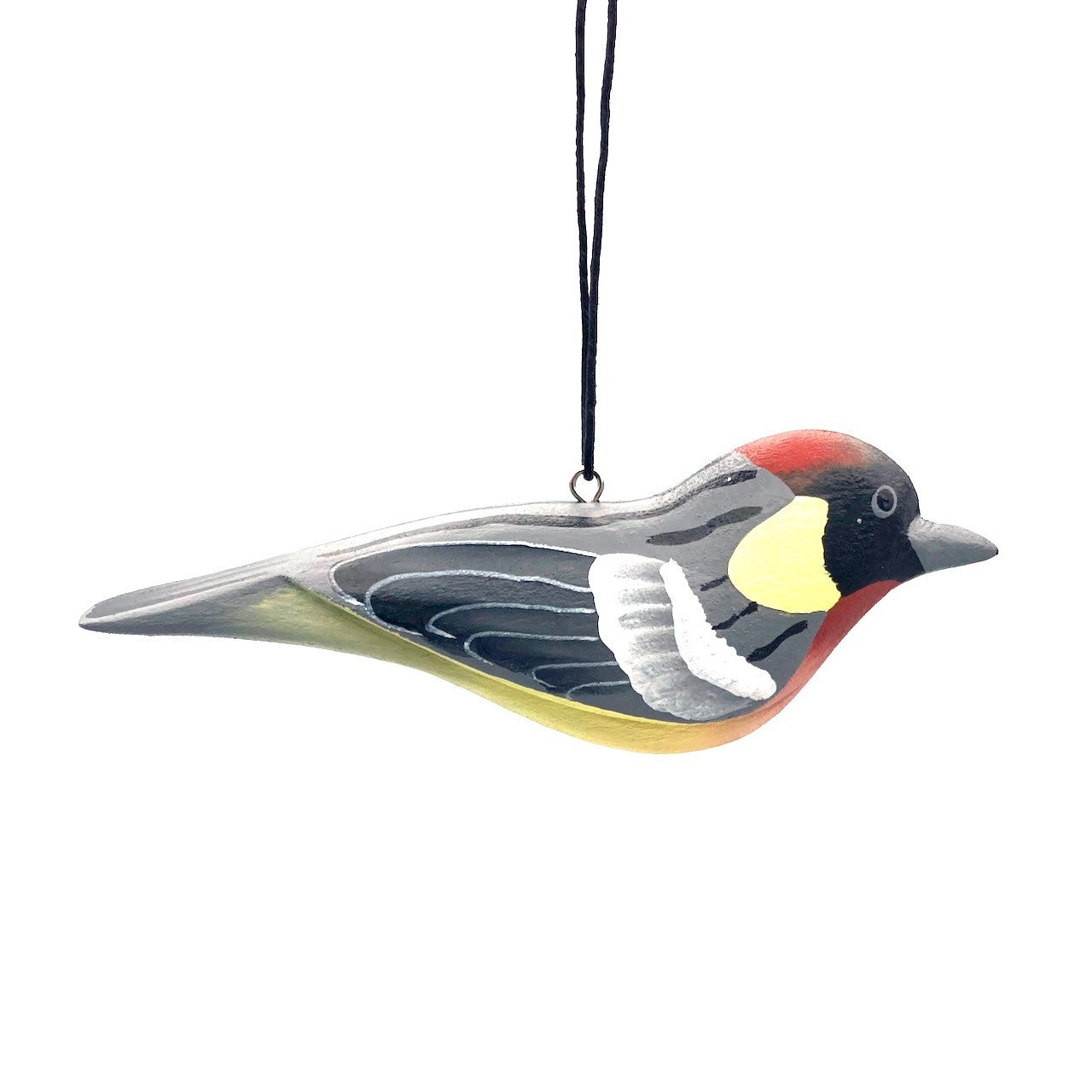 Bay-breasted Warbler Balsa Ornament