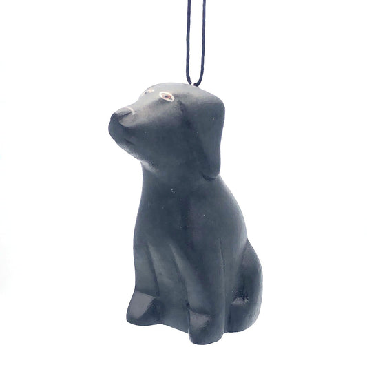 Black Lab Balsa Ornament