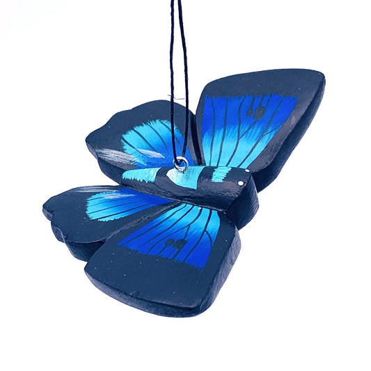 Great Purple Hairstreak Balsa Ornament