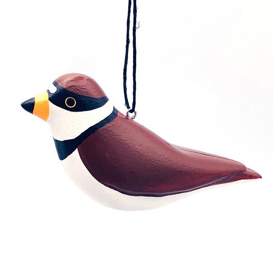 Killdeer Balsa Ornament