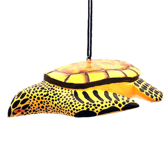 Loggerhead Turtle Balsa Ornament