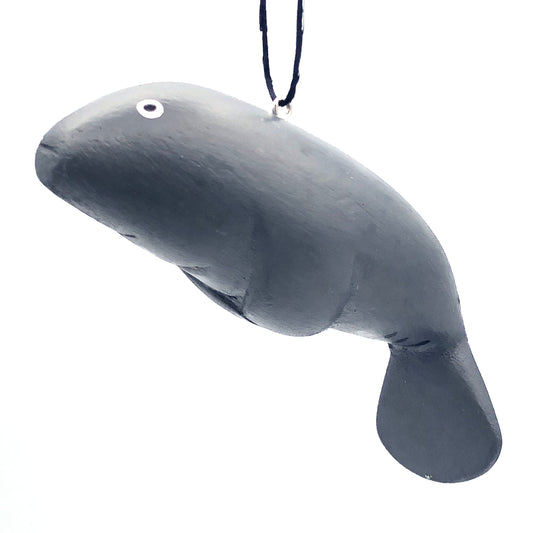 Manatee Balsa Ornament