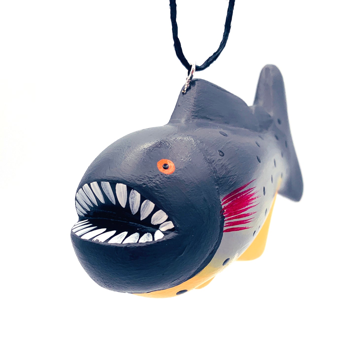 Piranha Balsa Ornament