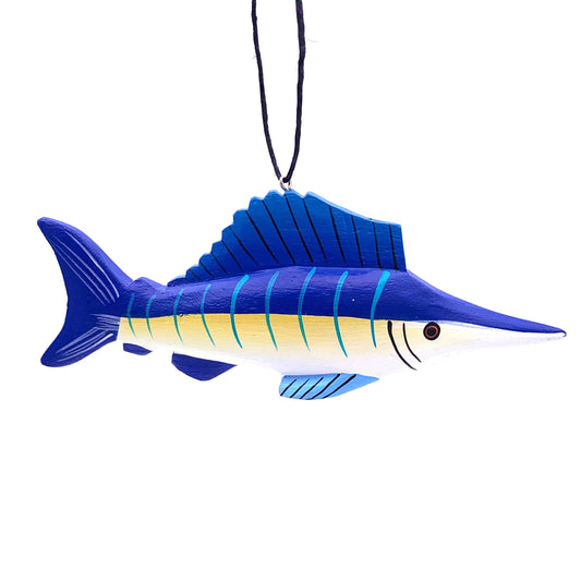 Sailfish Balsa Ornament