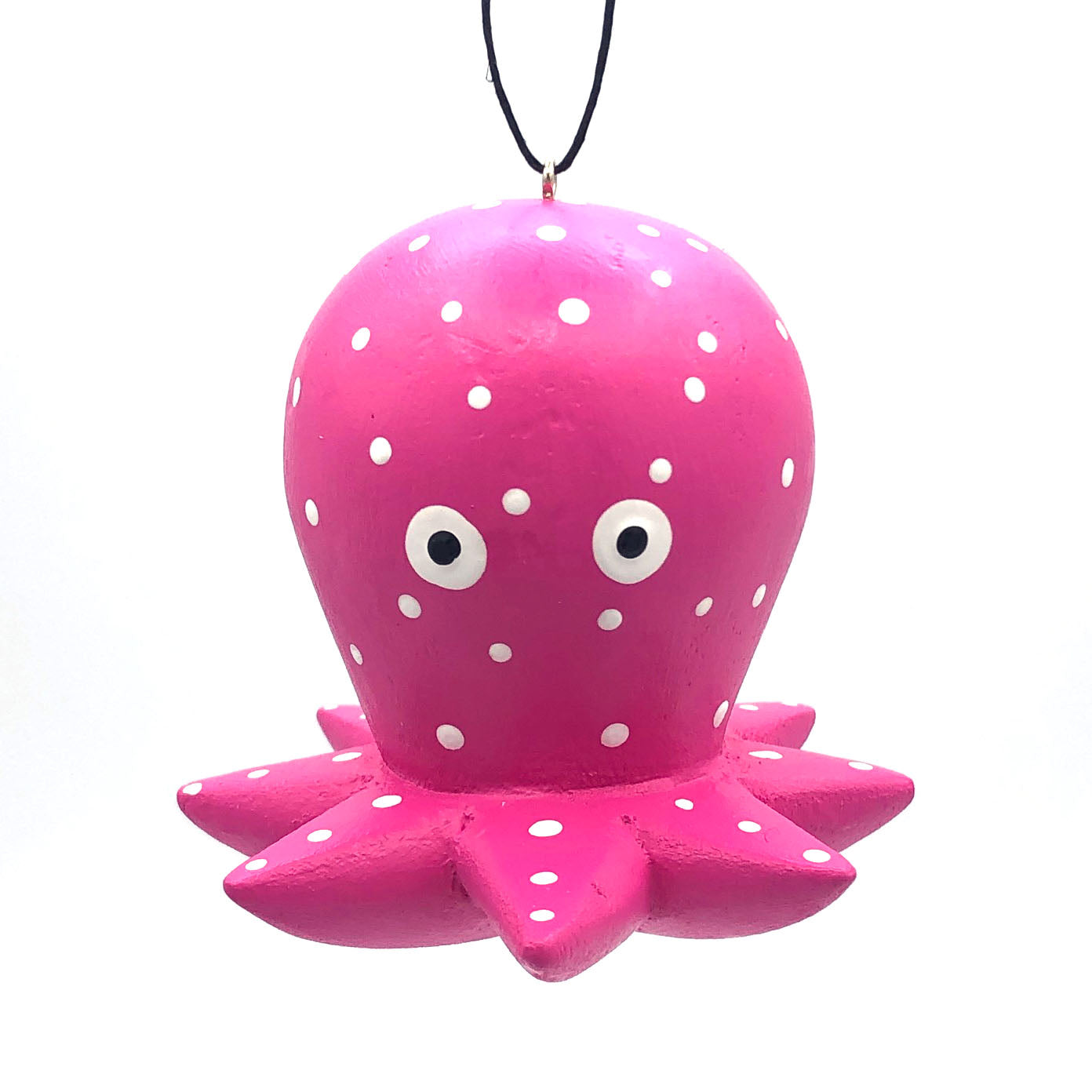 Whimsical Octopus Balsa Ornament