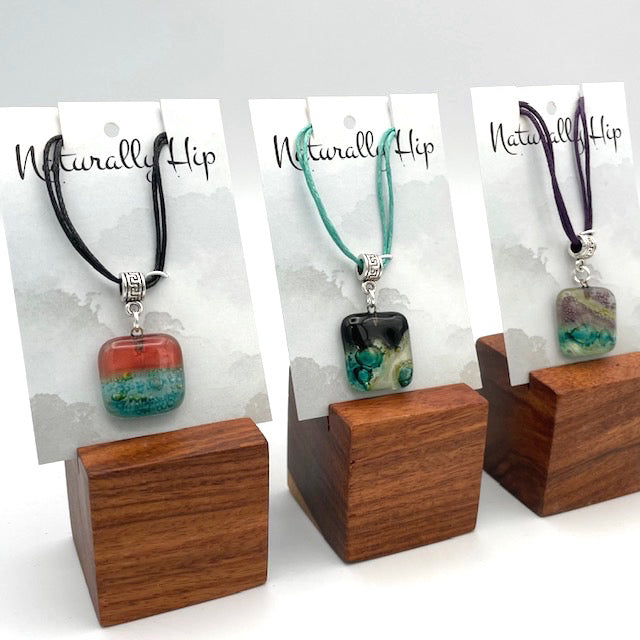 Fused Glass Necklace