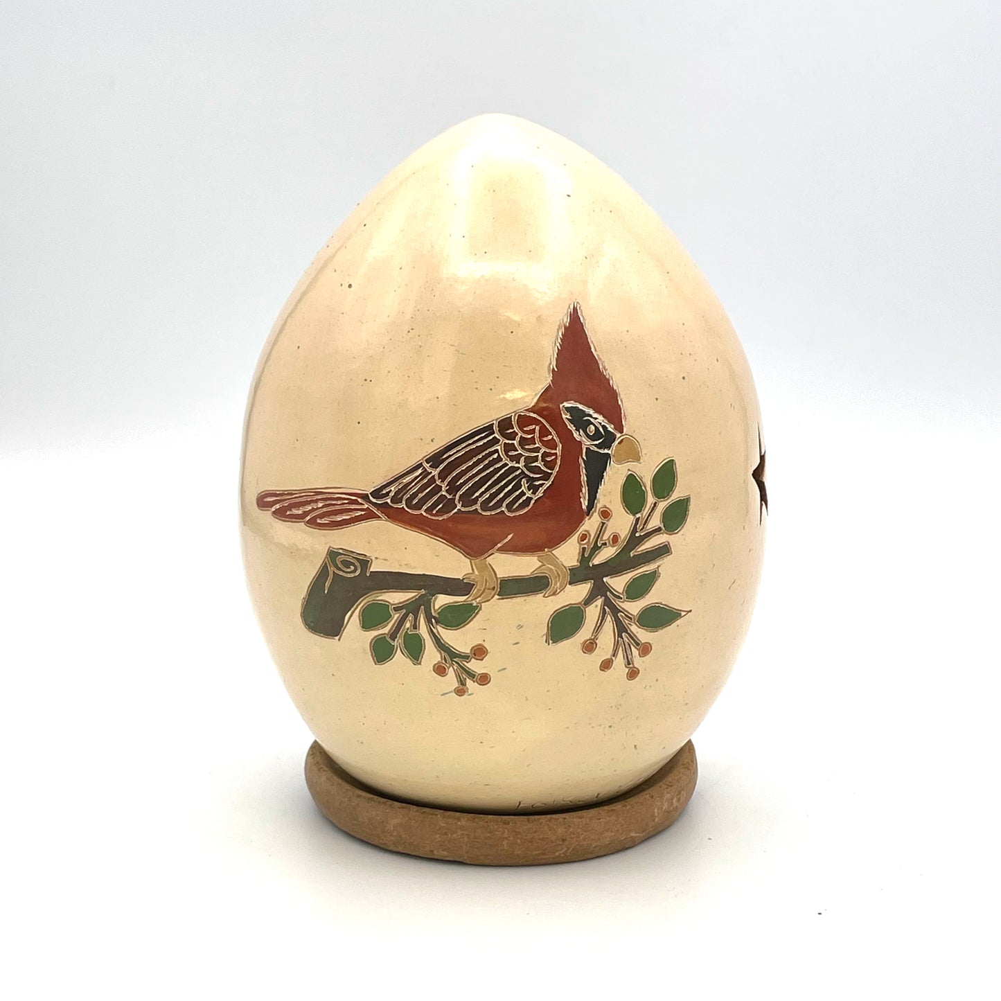 Winter Cardinal Luminary