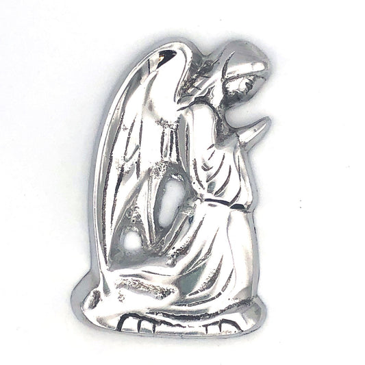 Recycled Aluminum Angel Praying