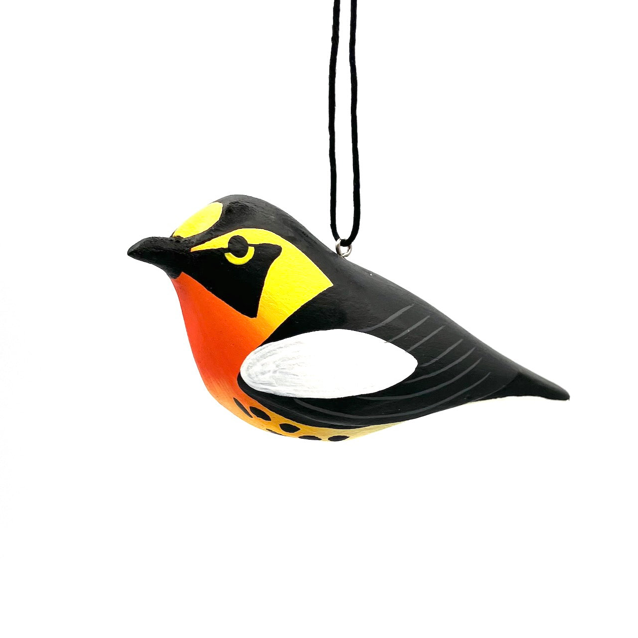 Blackburnian Warbler Balsa Ornament