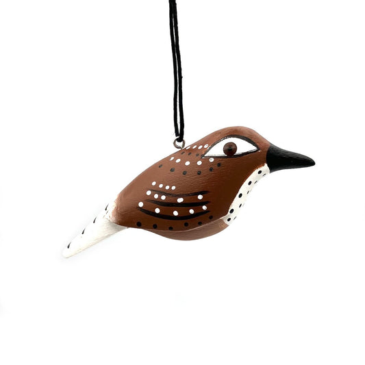 Cactus Wren Balsa Ornament