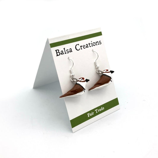 Killdeer Balsa Earrings