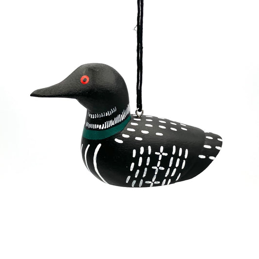 Common Loon Balsa Ornament