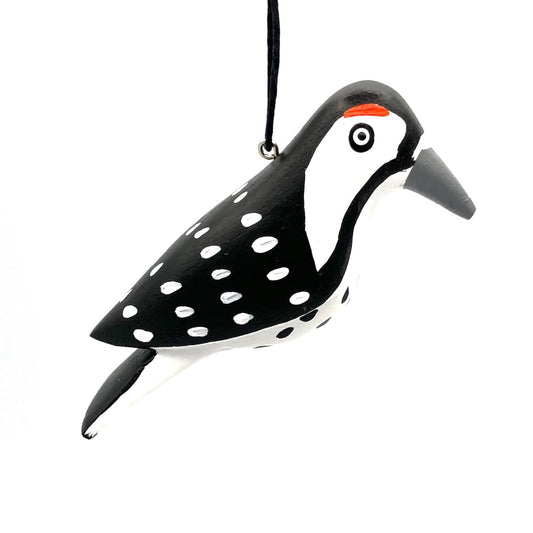 Red-cockaded Woodpecker Balsa Ornament