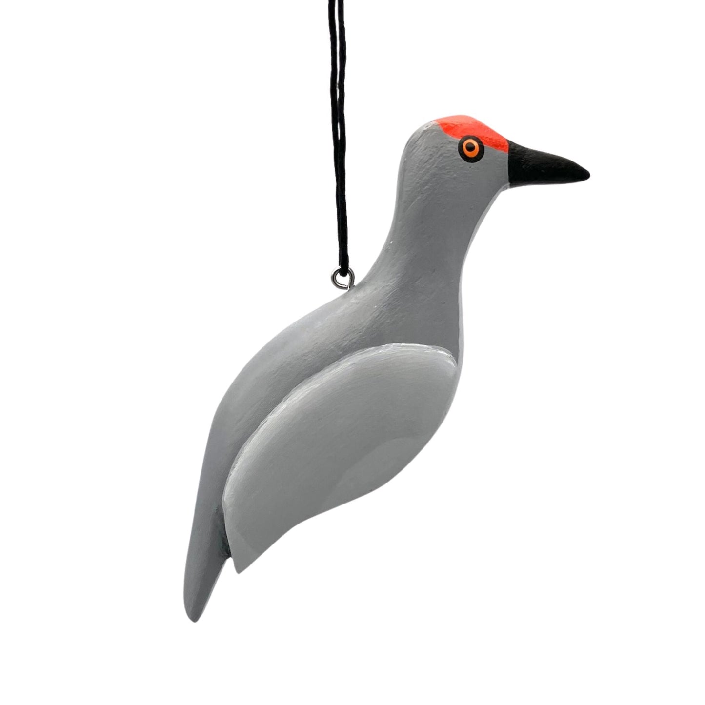 Sandhill Crane Balsa Ornament