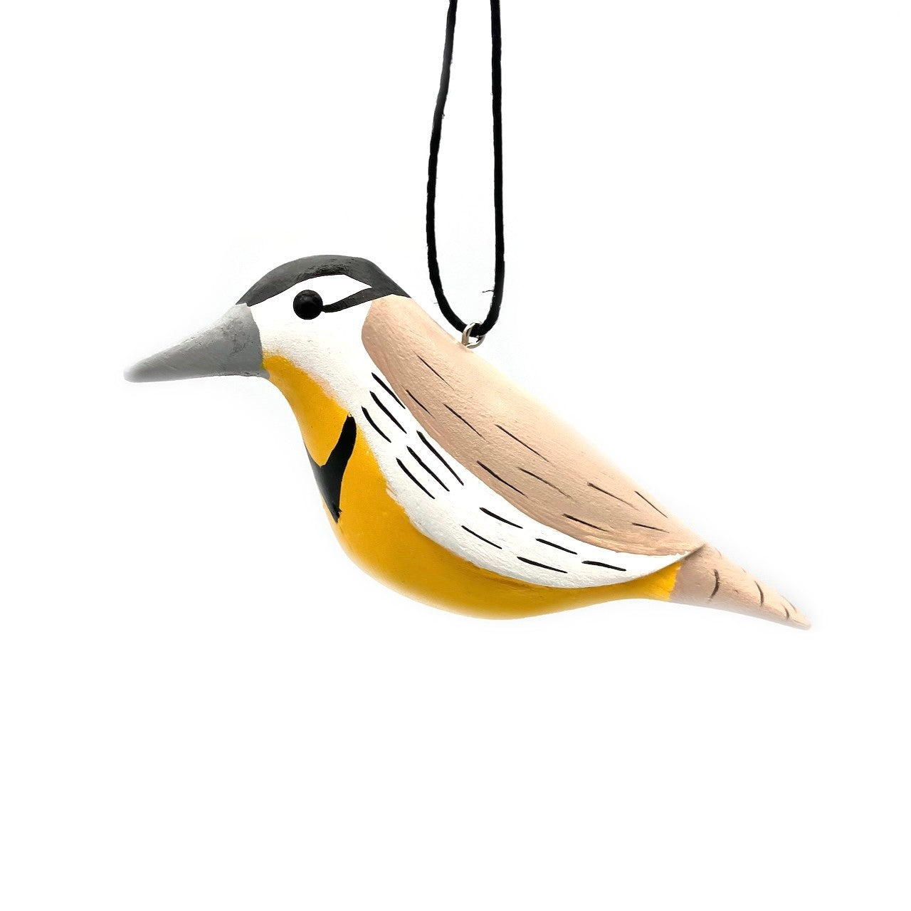 Western Meadowlark Balsa Ornament