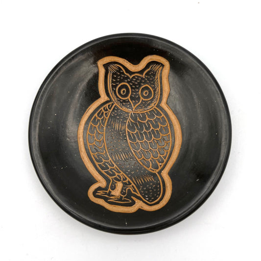 Owl Ceramic Ring Dish