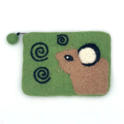 Pika Felt Coin Purse
