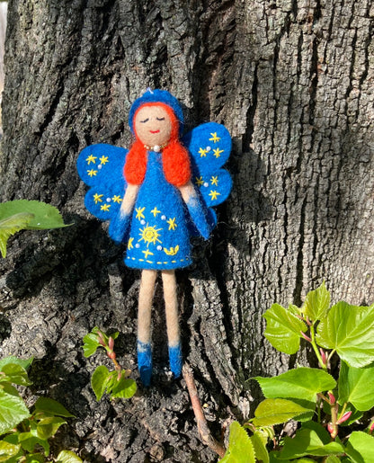 Clementine Fairy Felt Ornament