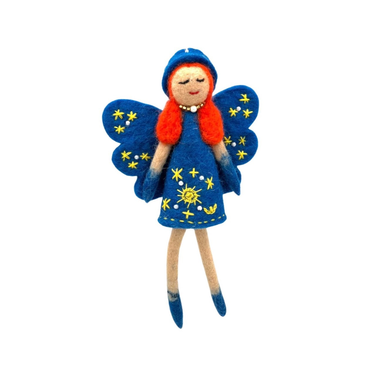 Clementine Fairy Felt Ornament