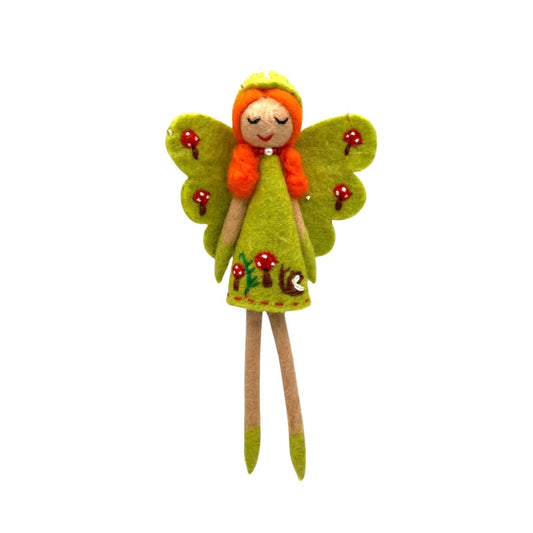 Clementine Fairy Felt Ornament