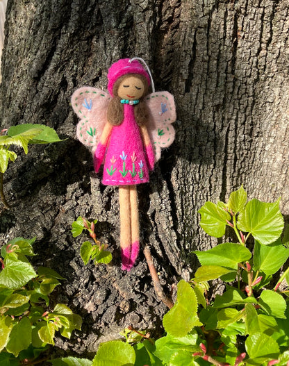 Meadow Fairy Felt Ornament