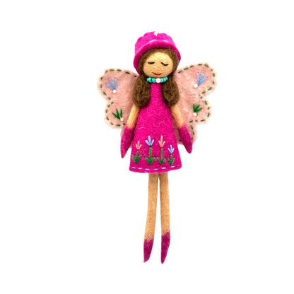 Meadow Fairy Felt Ornament