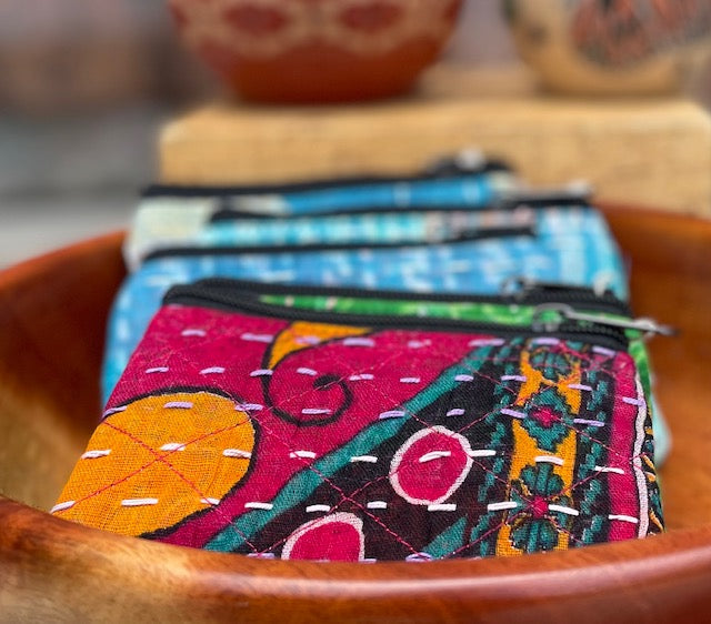 Kantha Coin Purse