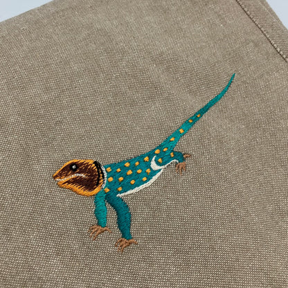 Common Collared Lizard Field Bag