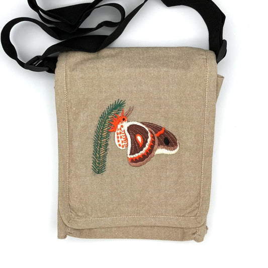 Cecropia Moth Field Bag