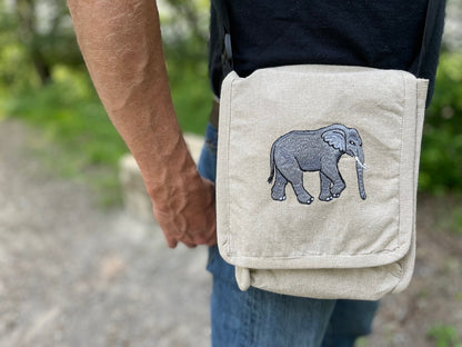 African Elephant Field Bag