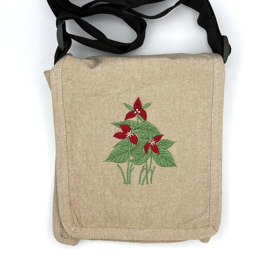 Red Trillium Field Bag