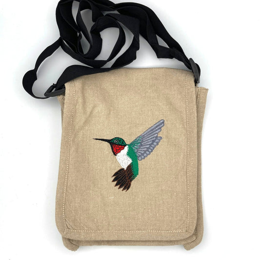 Ruby-throated Hummingbird Field Bag