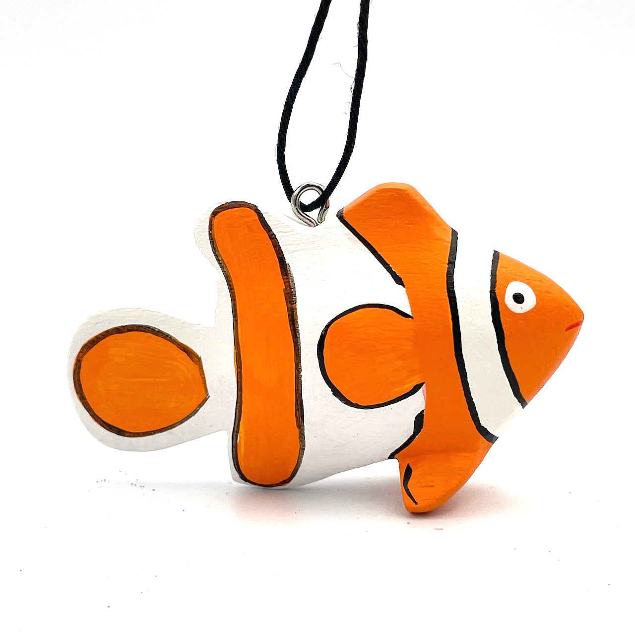 Mini Clownfish Balsa Ornament