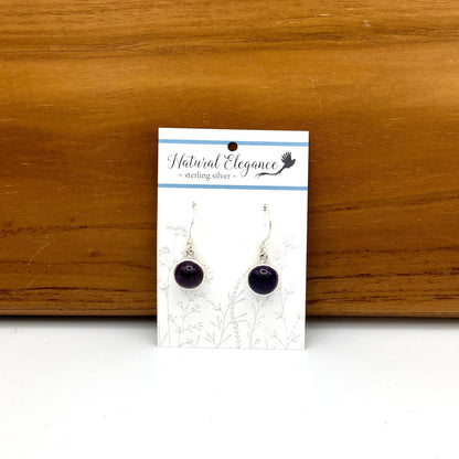 Amethyst Sterling Silver Earrings
