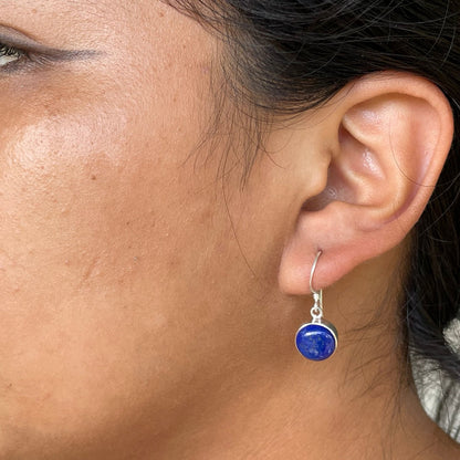 Lapis Lazuli Sterling Silver Earrings