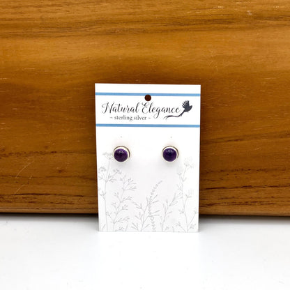 Amethyst Sterling Silver Earrings
