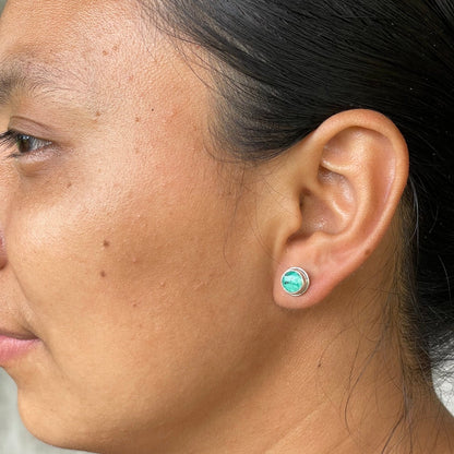 Turquoise Sterling Silver Earrings