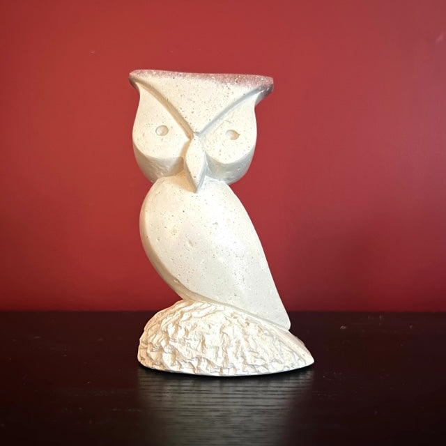Soapstone Owl Sculpture (4-inch)