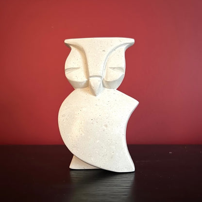 Soapstone Owl Sculpture (5- and 6-inch)